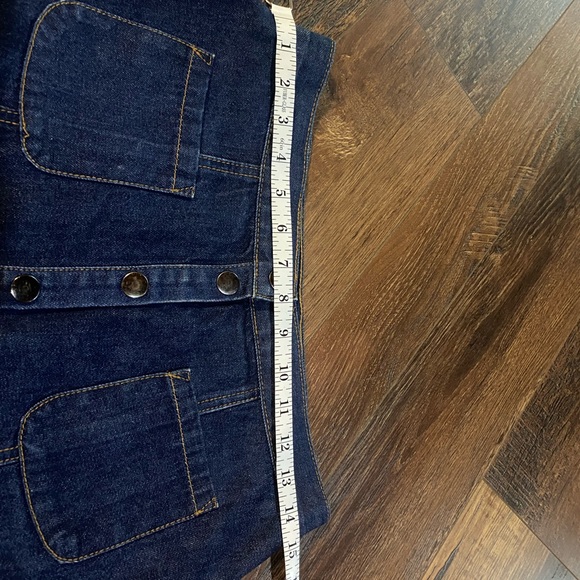Urban Outfitters Denim Button-Front Skirt - Picture 6 of 6
